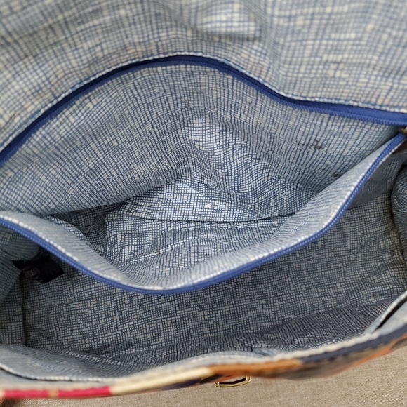 Fossil Crossbody PVS Canvas Bag. - Picture 11 of 16